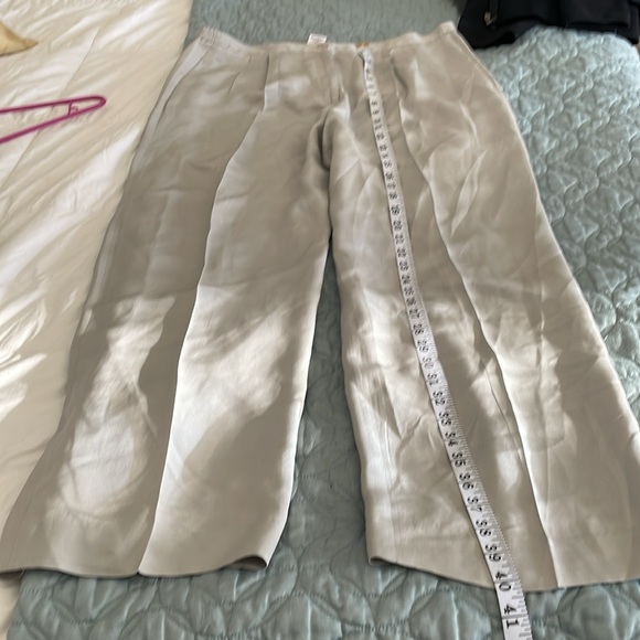 Joseph Chaus, gray silk pants size 12 - Picture 8 of 8